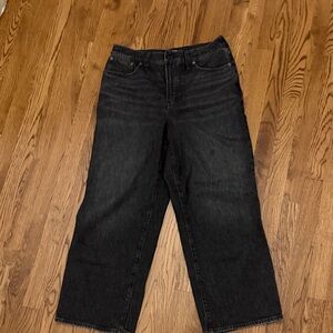 Madewell Perfect Vintage Wide Leg Crop Jean